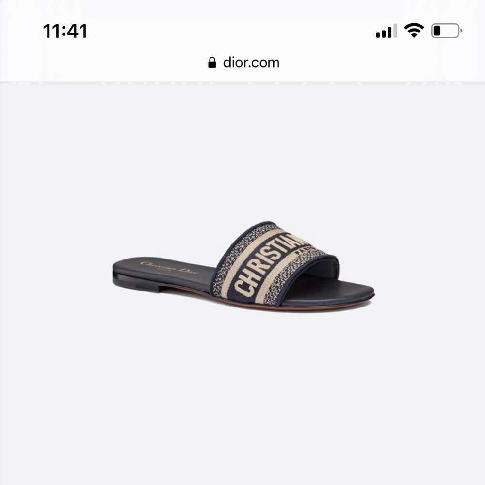 Christian Dior Dway Slides
